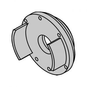 Flangia Laterale Motoriduttore Per Motore 746 844 Catena Ricambio FAAC 71708215