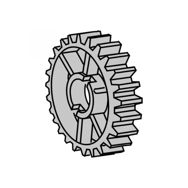 Corona Motoriduttore Reversibile Ricambio FAAC 7192195