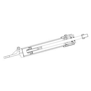 Cilindro Corto Per Barriera 620 Sr Ricambio FAAC 725208