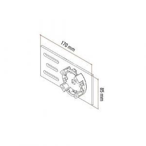 Supporto Monoblocco Motore FAAC 132331