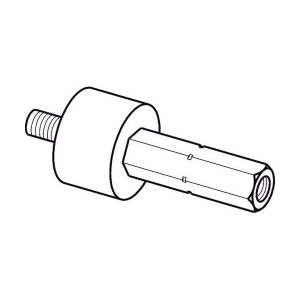 Supporto Sh 60 30X20 M8 Sp23 FADINI 200126 Ricambio Per MEC 200