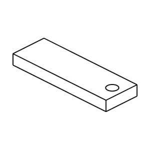 Piastra Attacco Forata HINDI 880 SPRINT FADINI 88164 Ricambio Originale