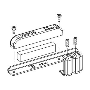 Completo Staffa Finecorsa Magnetico Dx JUNIOR 624 FADINI 624115 Ricambio Originale