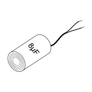 Condensatore Di Spunto Da 8 µf FADINI 66199 Ricambio Per NUPI 66