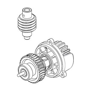 Completo Albero Trasmissione JUNIOR 650 FADINI 650117 Ricambio Originale