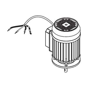 Motore Elettrico Monofase Cv 0,5-50Hz Ventilato MEC 700 80 VENTIL FADINI 70882 Ricambio Originale