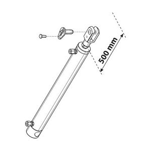 Pistone Oleodinamico 50X40 FADINI 225152 Ricambio Originale
