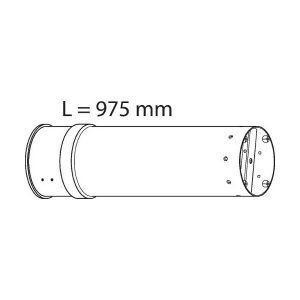 Colonna Spessore 4Mm In Fe Corsa 800 Vincolo 200 FADINI 94542 Ricambio Originale