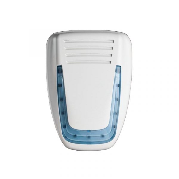 Sirena Bianco Opaco Azzurra En50131-4 VENITEM MOSE LS LUX 20.200.168 Allarme Antifurto