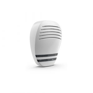 Sirena Bianco Opaco Fume' VENITEM MINI MARINA L 20.203.605 Allarme Antifurto