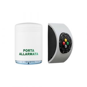 Sirena Bianco Opaco Azzurra VENITEM KIT HOLA UECP 20.200.937 Allarme Antifurto