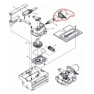 Calotta Motore Elettrico 1400 G 230v DU.IT14 DUIT14N Ricambio BENINCA' 9686294