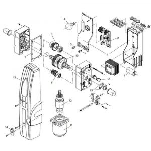 Finecorsa Per Motore Zed Versione Ip44 Ricambio BENINCA' 9686260