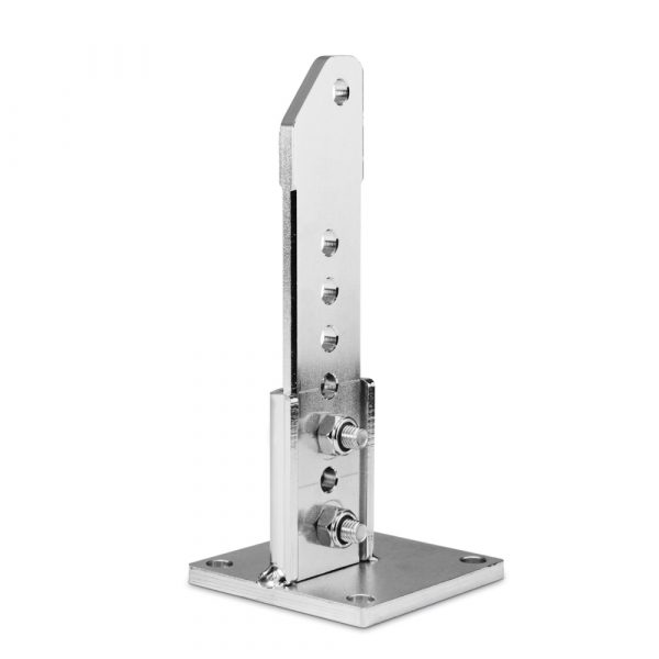 Staffa Per Montante 60/210 L Zincata SOMMER YS10751-00001 Per Motore Cancello Battente