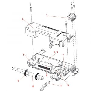 Condensatore 25 Mf Con Cavo Integrato Per Titan Ricambio Originale ACM 40110255
