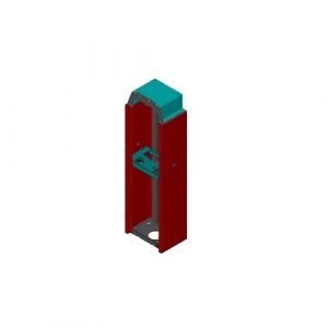 Armadio Metallico Per Barriera Qik 3E 4E 7Eh DITEC ENTREMATIC 64287 Ricambio Originale