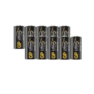 Batteria Al Lition 3V Per GOPAV LAN4AV LAB4S LIN2B 10 Pezzi DITEC ENTREMATIC 6BL3V Ricambio