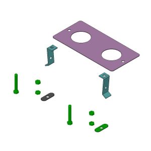 Piastra Di Base Con Zanche Per Neos DITEC ENTREMATIC 6NESZ Ricambio