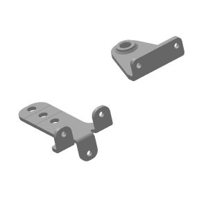 Kit Staffe Di Fissaggio Per Pwr Power 25H PWR25H DITEC ENTREMATIC 6PWR25SF Ricambio