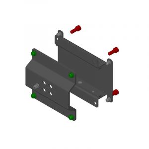 Flangia Attacco Asta Barriera Qik 3-4-7 DITEC ENTREMATIC 6QIKFA NC6QIKFA Ricambio