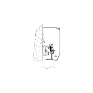 Profilo Attacco In Alluminio Euras C0 L 2000 Mm DITEC ENTREMATIC 0N20P833