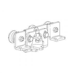Carrello Civik DITEC ENTREMATIC 6CIVIKGC Ricambio Per Porta Automatica