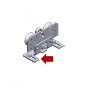 Staffa Attacco Anta DAS 200 DITEC ENTREMATIC 6DAS20AA Ricambio Originale