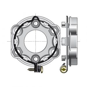 Supporto Operatore In Zama Vite 20603 SOMFY 9910003