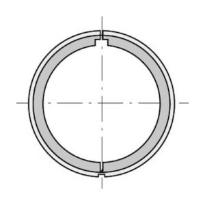 Adattatore Corona 40X1,5 40 MM Rullo Tubo Tondo SOMFY 9147330 Per Motore Tapparella