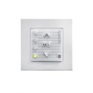 Comando Pulsante a Parete Batteria Radio SOMFY SMOOVE ORIGIN 4 IO 1800205 4 Canali Bianco