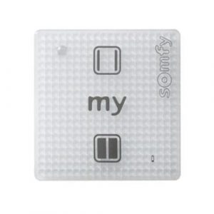 Comando a Parete Sfioramento SOMFY SMOOVE 1 O/C RTS - PURE SHINE 1811011 1 Canale Bianco