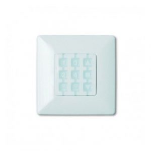 Placca a Parete Quadrata Bianco Confezione 10pz NICE OPLA WSW