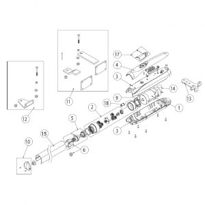 Kit Accessori Per Luxo 3B 5B 5Bh DITEC ENTREMATIC 6LUXAC Ricambio