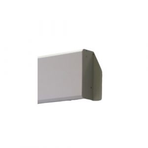 Coppia Testate In Acciaio Verniciate Ral 9006 DITEC ENTREMATIC VALHSTF Per Porta Automatica