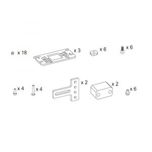 Gruppo Staffe B3 Per Componenti Di Kit Sostitutivo DITEC ENTREMATIC KS800B3