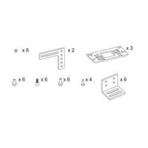 Gruppo Staffe B2 Per Componenti Di Kit Sostitutivo DITEC ENTREMATIC KS800B2
