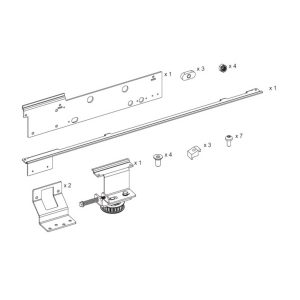 Staffe Da Usare Con Kit Sostitutivo Ks200Hd e Ks200Rg DITEC ENTREMATIC KS800BTX