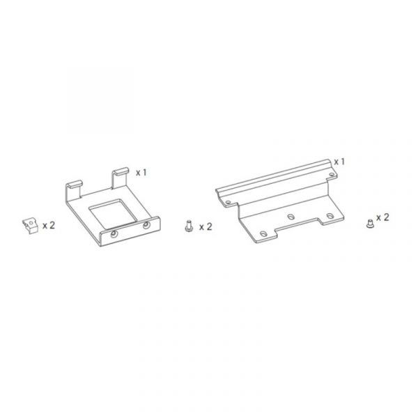 Staffe Di Fissaggio Per Blocco Cinghia - Kit 3 DITEC ENTREMATIC KSFB3LOCK