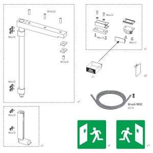 Kit Sfondamento Anta Mobile Bo DITEC ENTREMATIC KASM48