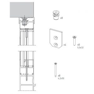 Kit Sopraluce DITEC ENTREMATIC KS48