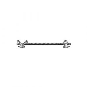 Guarnizione Chiusura Centrale Anta Bobina L 50 M DITEC ENTREMATIC RGR982950