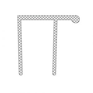 Guarnizione Di Tenuta Per Ante In Cristallo L 3000 DITEC ENTREMATIC VGRP785A30