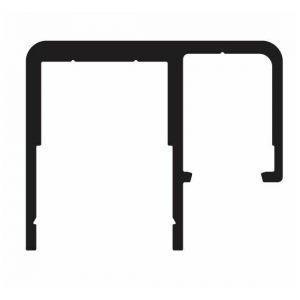 Profilo Sormonto Anta Fissa L 5050 Grezzo DITEC ENTREMATIC V2090G50