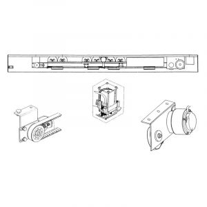 Kit Sostitutivo Per Gtsl Con Pannello Di Controllo EL20 DITEC ENTREMATIC KSVGTSL Ricambio Originale