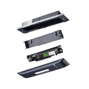 Accessorio Per Montaggio Da Incasso a Soffitto Per Sensore Radar Ixio Nero SESAMO PF11.65