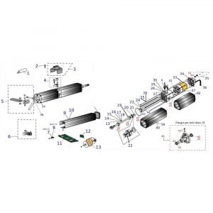 Tubo Alimentazione ZT40 4M APRIMATIC 41007/149 Ricambio Originale