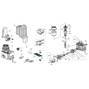 Perno Sblocco Onda 2000 APRIMATIC 41125/122 Ricambio Originale