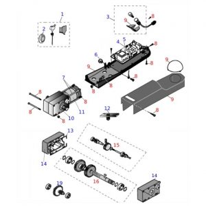 Corona Rallentamento At50 Em51 Premontata APRIMATIC 41210/106 Ricambio Originale
