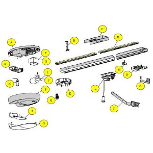 Motore Apribox 1200 APRIMATIC 41241/106 Ricambio Originale