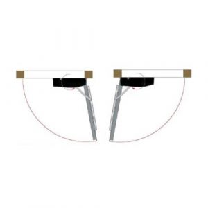 Braccio a Slitta APRIMATIC 42605/051 Per Porte Automatiche